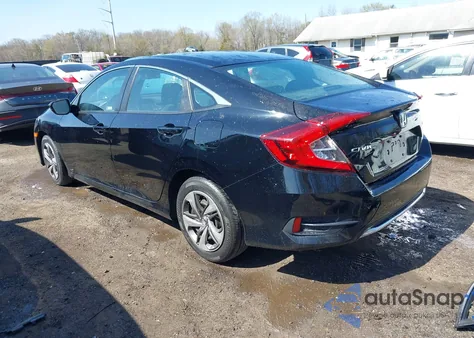2020 Honda Civic Lx z USA, uszkodzony, nr VIN 2HGFC2F69LH532499